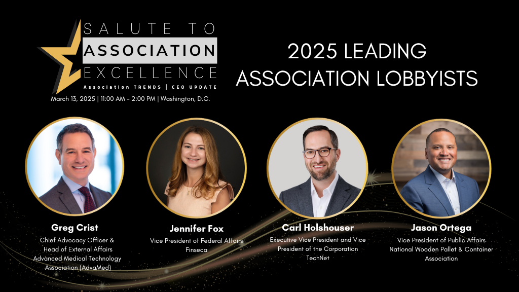 Leading association lobbyists give voice to industry