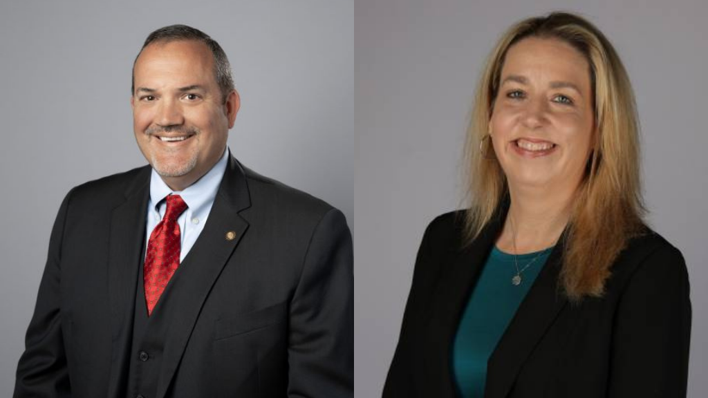 Matthew Croson (left) and Jenny Blackford (right)